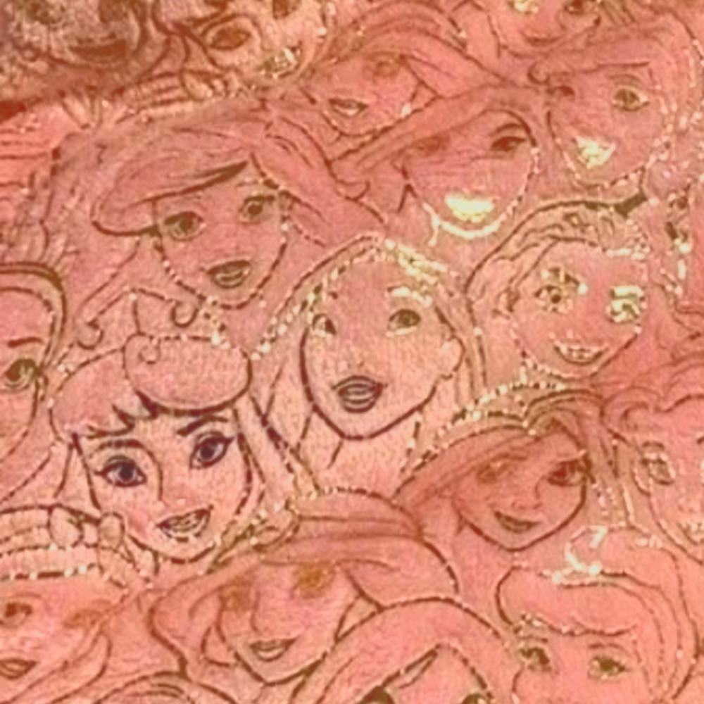 Disney Princess Girl Plush Sherpa-Lined Hooded Coat Embroidered Pink Size 4T - Picture 5 of 10